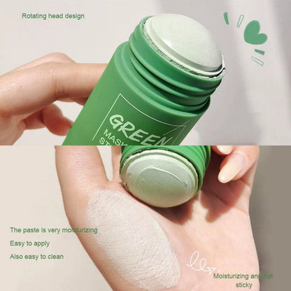 Revitalize Your Skin with Our Green Tea Solid Cleansing Mask - The Ultimate Acne & Blemish Treatment for a Radiant Complexion