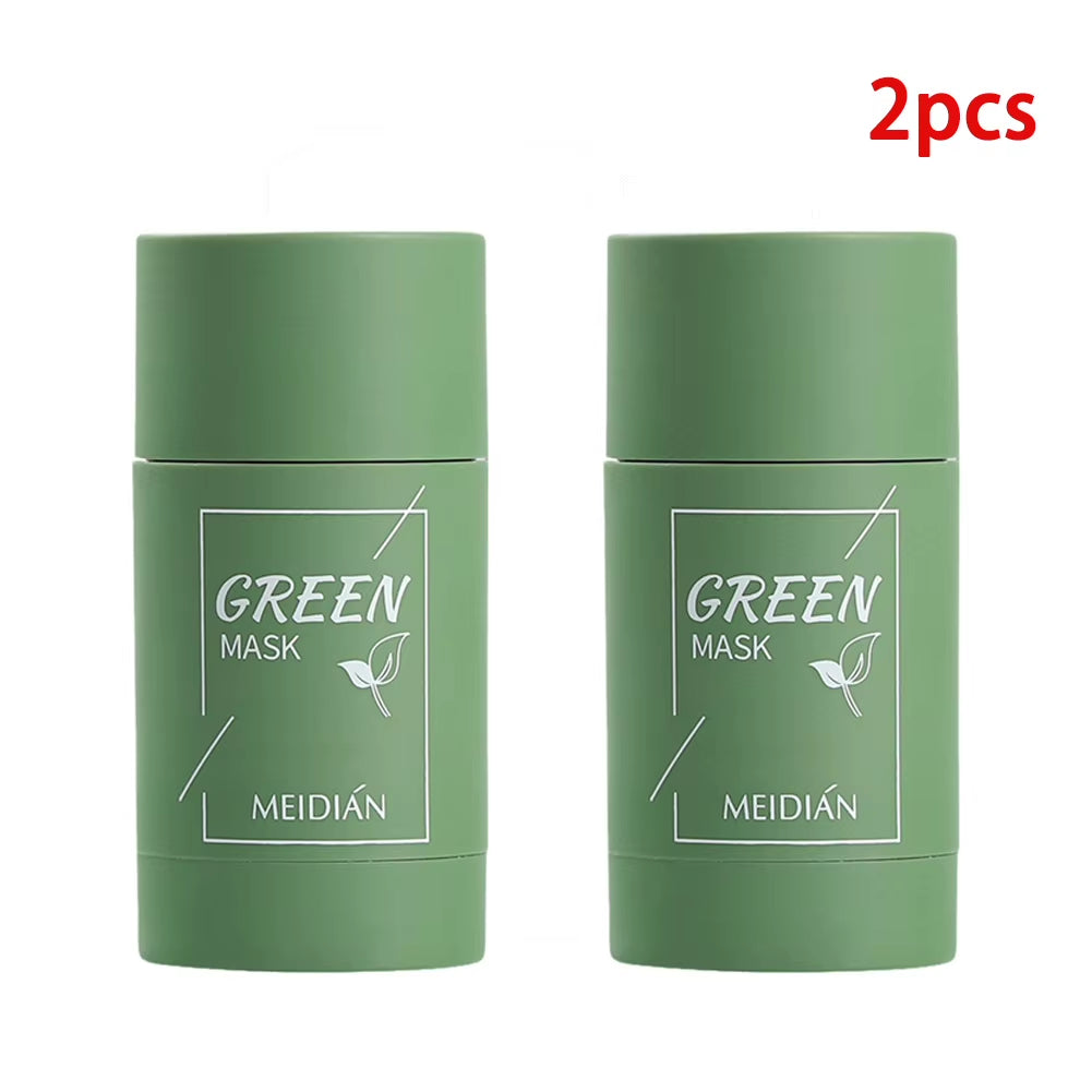 Revitalize Your Skin with Our Green Tea Solid Cleansing Mask - The Ultimate Acne & Blemish Treatment for a Radiant Complexion